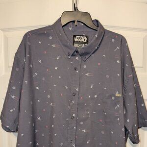 RSVLTS Star Wars "Stay on Target" KUNUFLEX Shirt - Men's 3XL - Like New